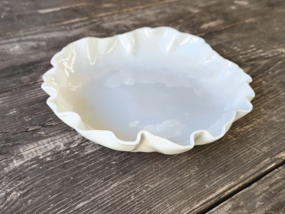 Exkluzívna autorská porcelánová misa –  v čistej organickej forme